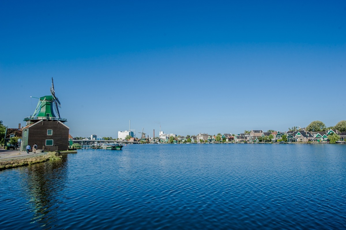 风车村随影荷兰