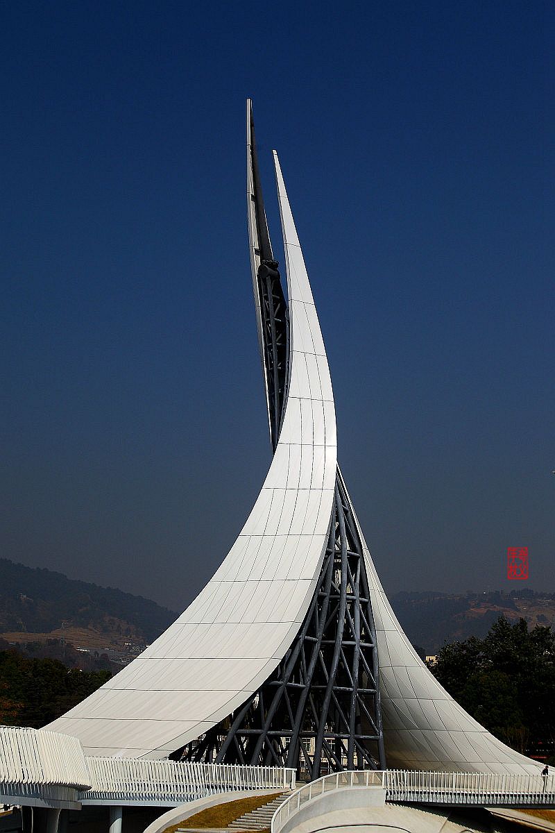 即将竣工的西昌航天主题公园一