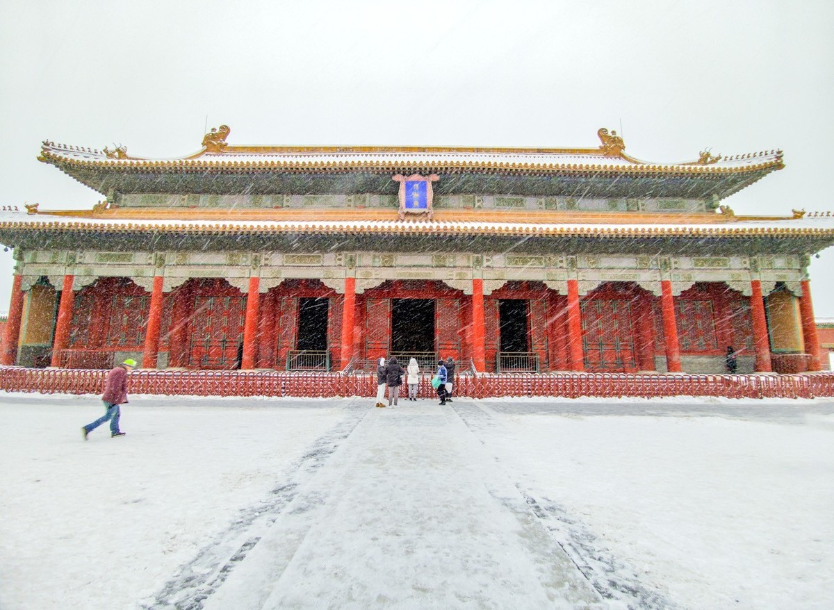 故宫飘雪（4）