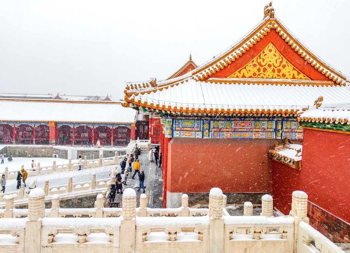 故宫飘雪（4）