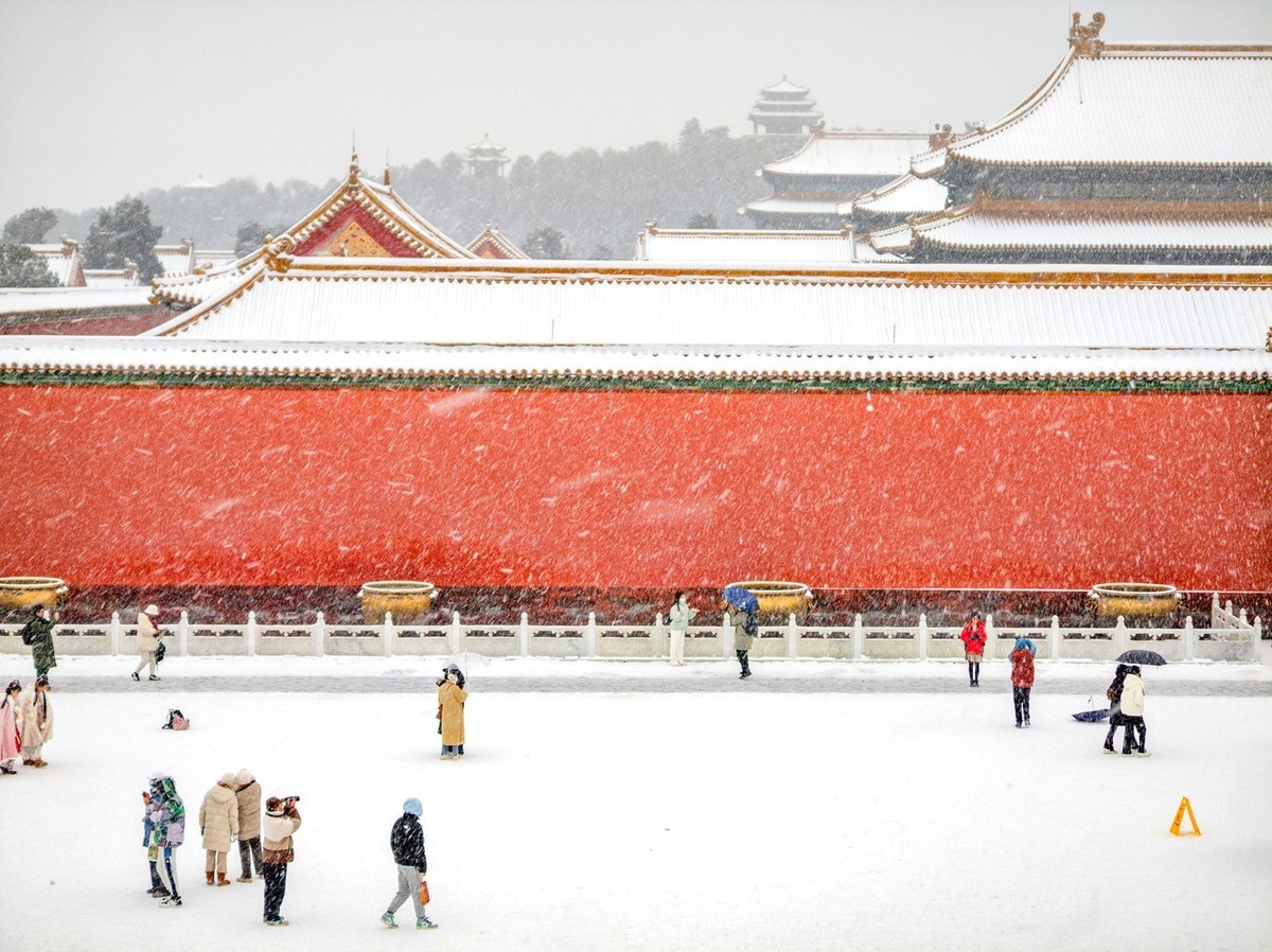 故宫飘雪（4）