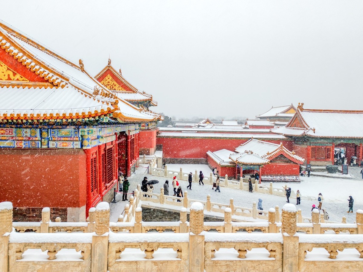 故宫飘雪（4）
