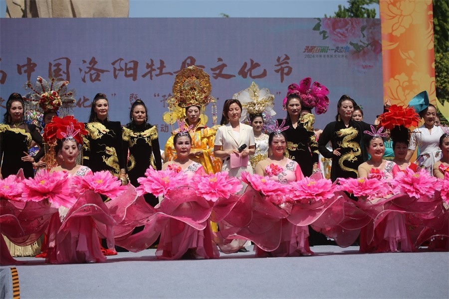河洛欢歌演艺精彩闭幕助兴洛阳牡丹文化节
