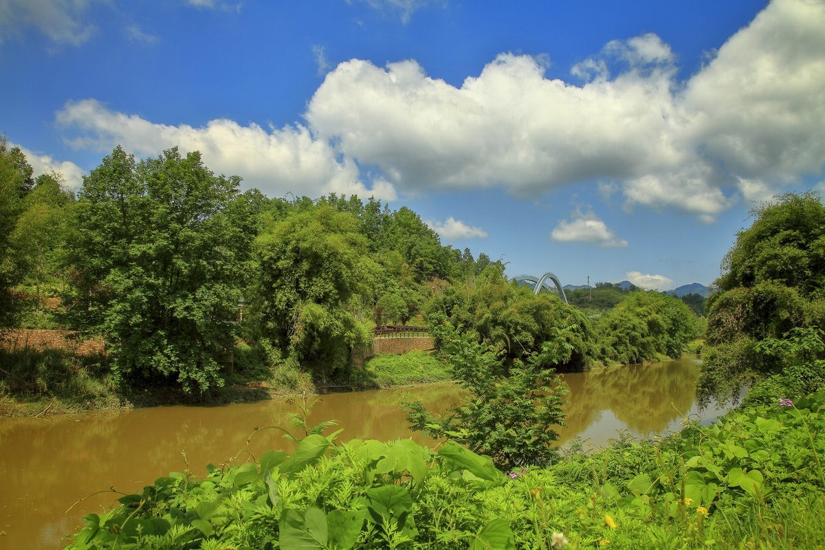 游竹溪河