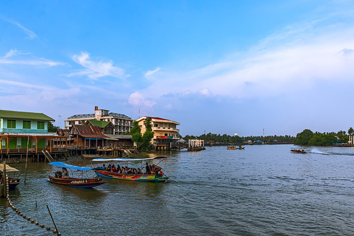 海外风情 ：泰国 · 曼谷 · 安葩洼水上市场