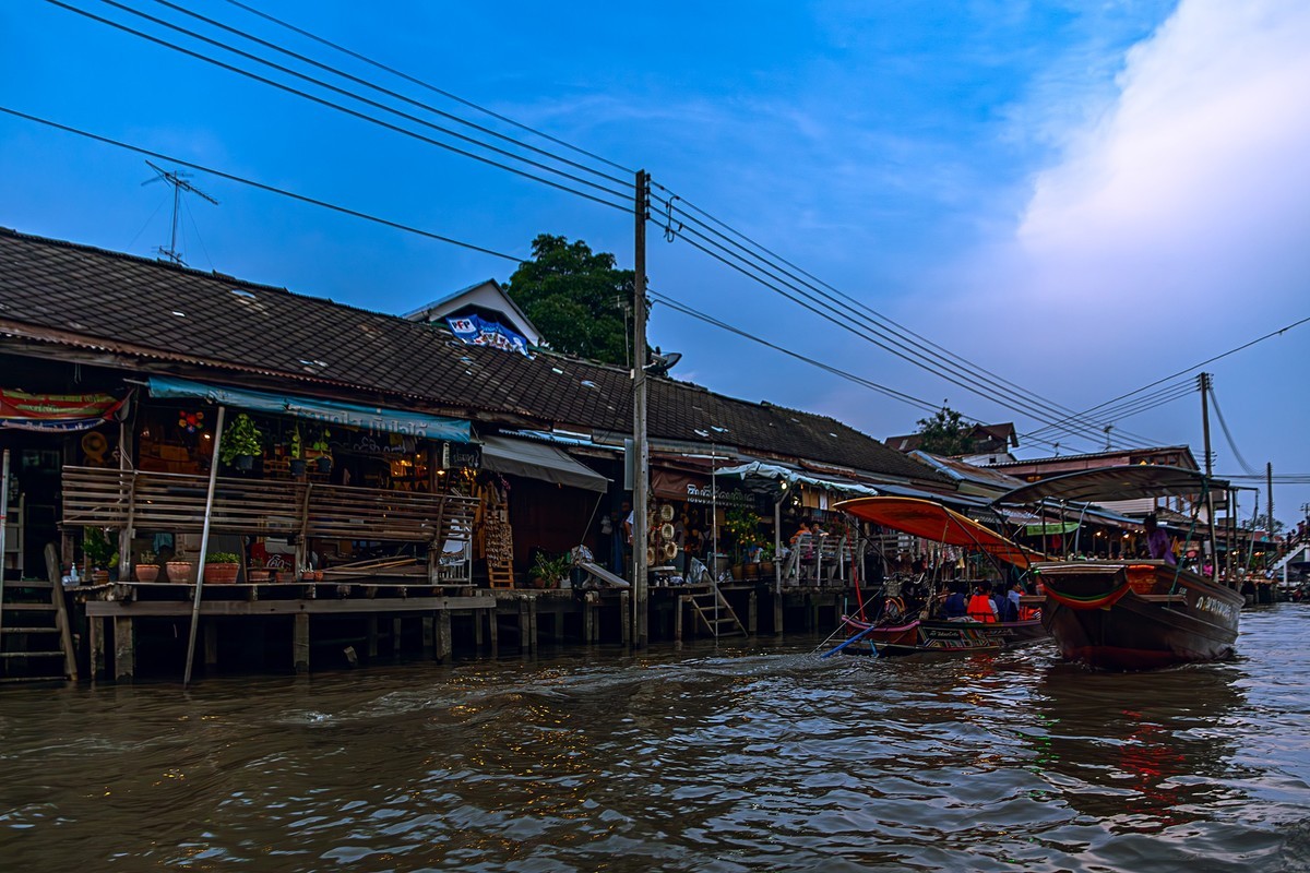 海外风情 ：泰国 · 曼谷 · 安葩洼水上市场