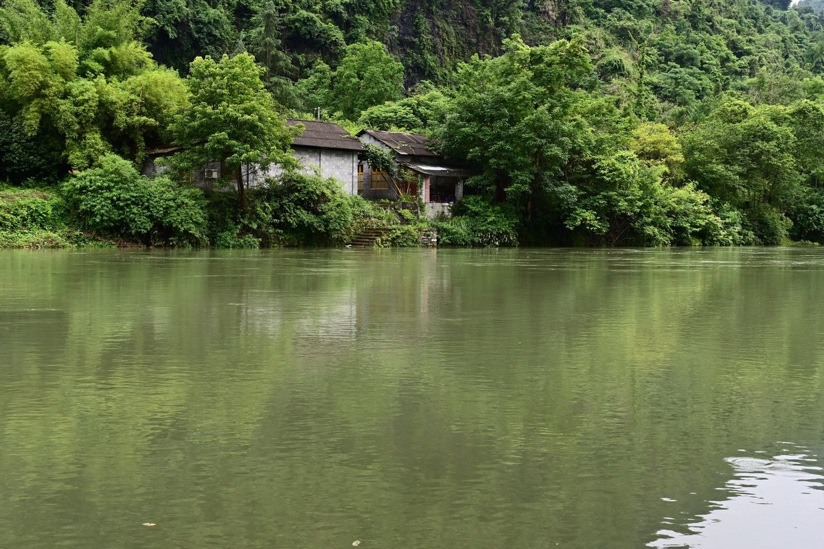 烟雨山水