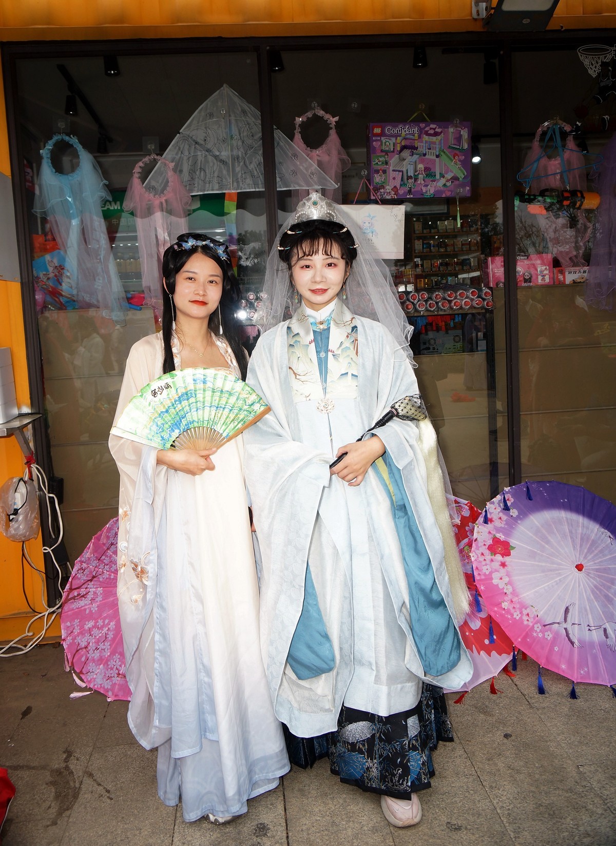 汉阳花博汇的古装美女！