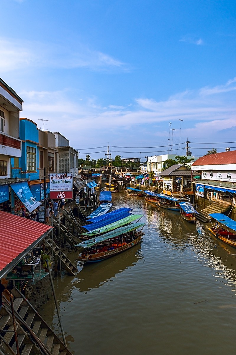 海外风情 ：泰国 · 曼谷 · 安葩洼水上市场