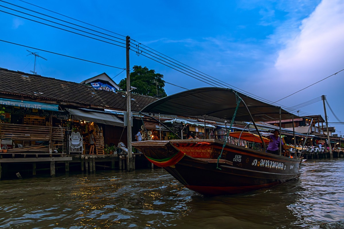 海外风情 ：泰国 · 曼谷 · 安葩洼水上市场