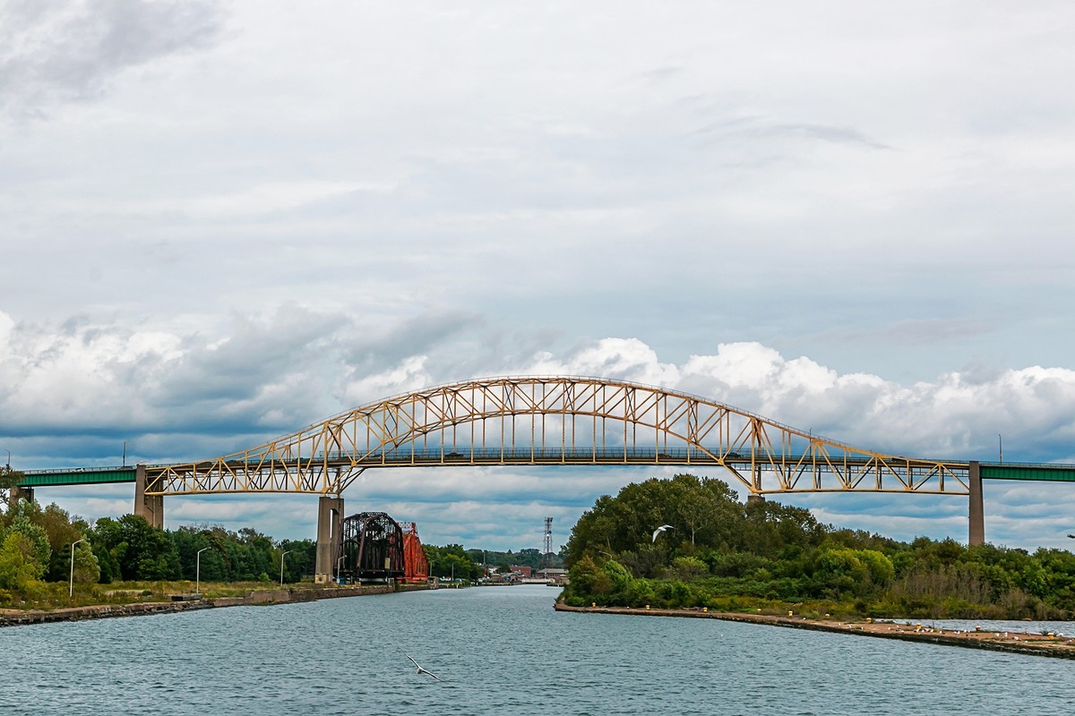 加拿大、美国游记（113）：（美）密歇根州 · 苏圣玛丽镇 · 边境游船