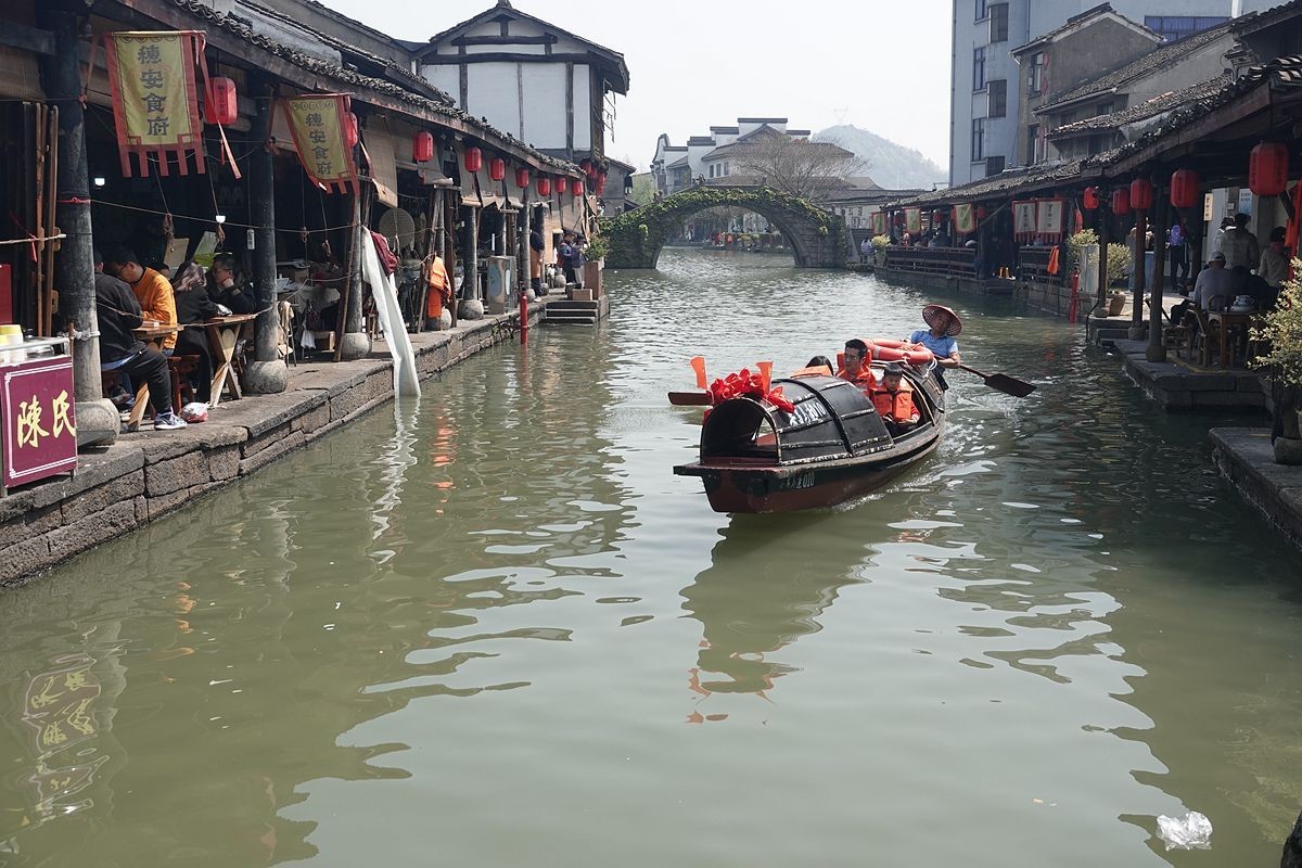 浙江绍兴安昌古镇游拍