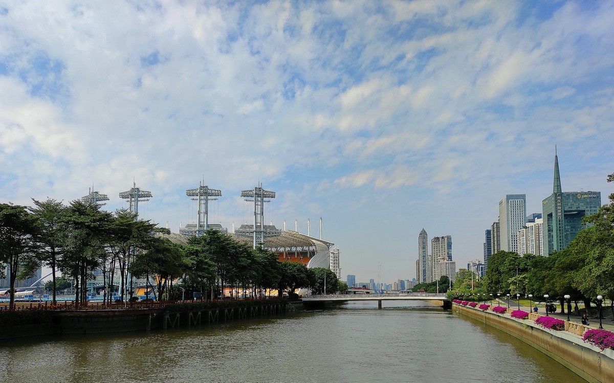 海心沙岛。