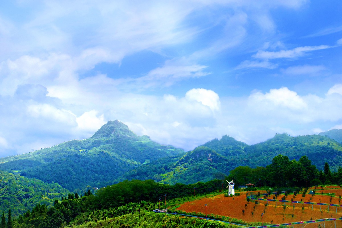 贵州黔北花海公园