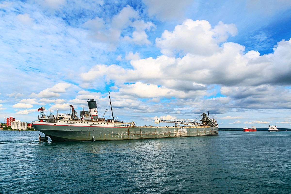 加拿大、美国游记（113）：（美）密歇根州 · 苏圣玛丽镇 · 边境游船