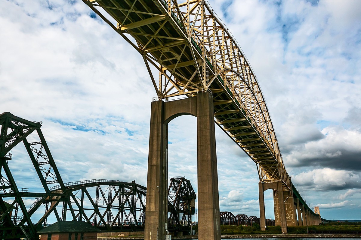 加拿大、美国游记（113）：（美）密歇根州 · 苏圣玛丽镇 · 边境游船