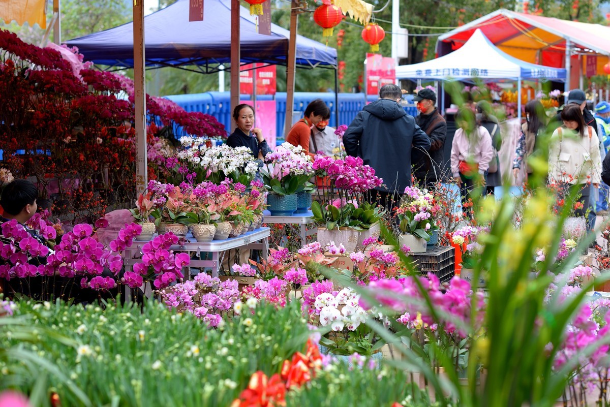 广州天河花市