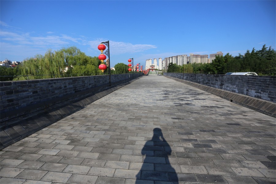 高温下的洛阳随唐城遗址植物园