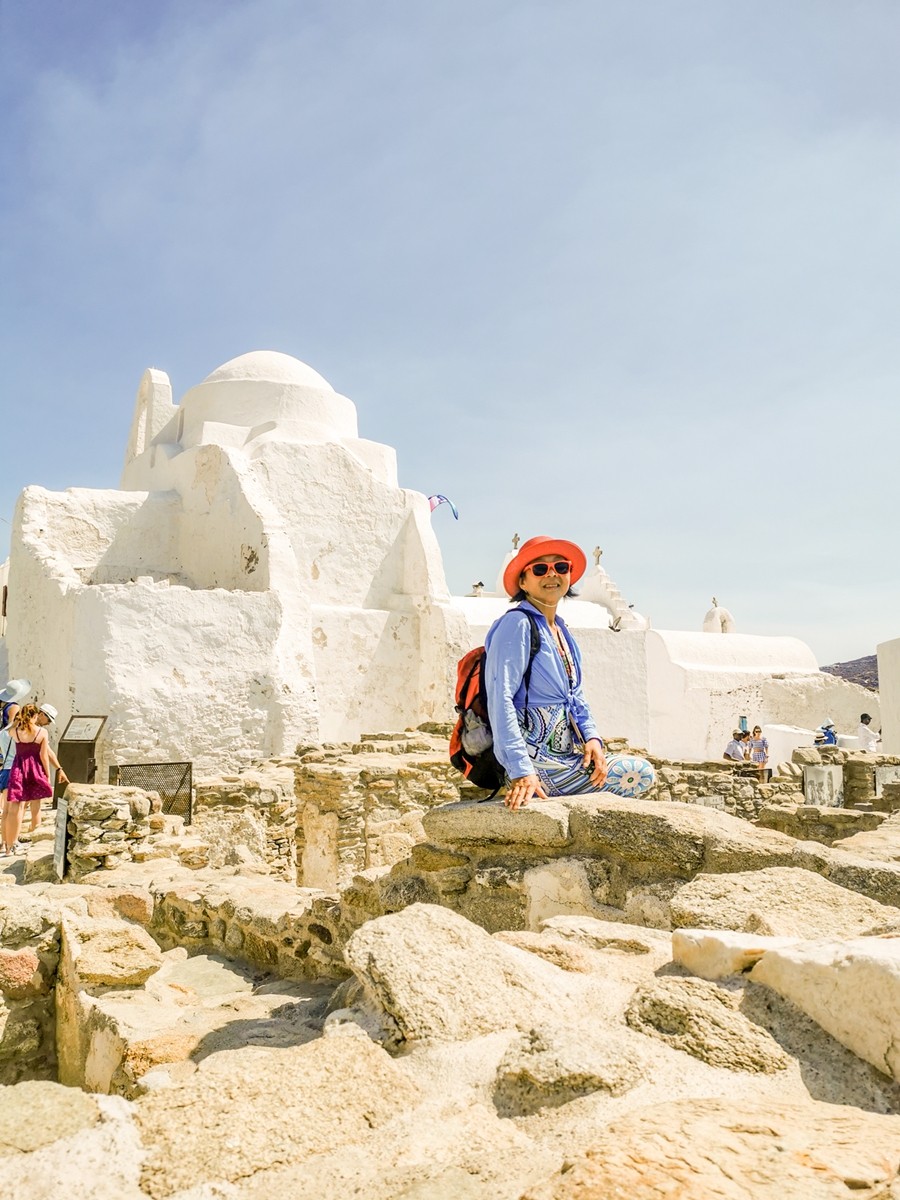 摄影“米岛”（Mykros）希腊