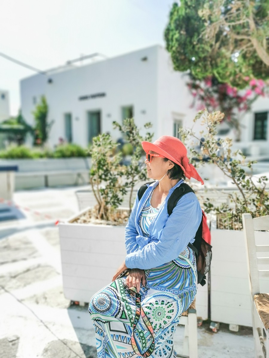 摄影“米岛”（Mykros）希腊