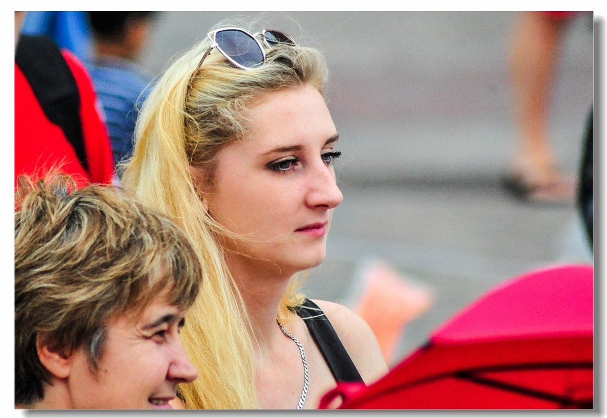 人在波兰老城（华沙）