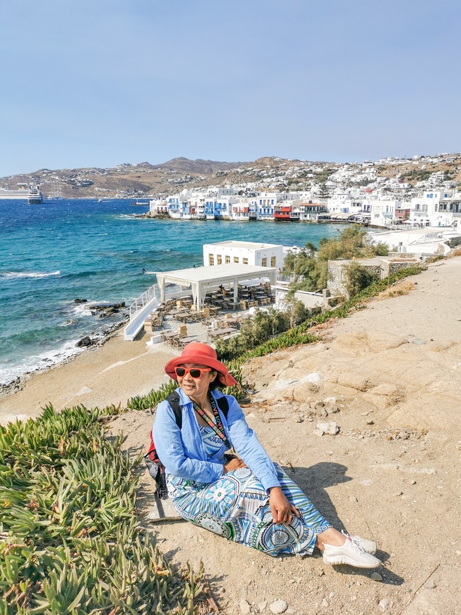 摄影“米岛”（Mykros）希腊