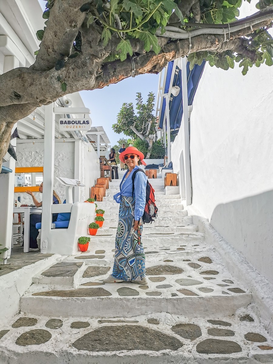 摄影“米岛”（Mykros）希腊