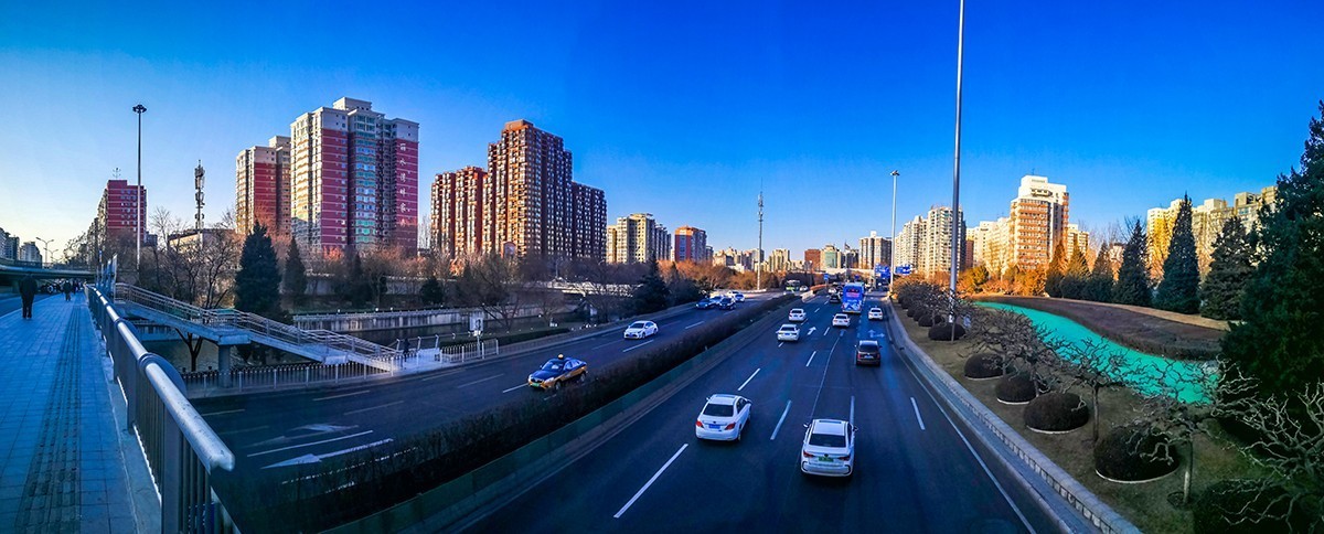 广渠门桥上随拍