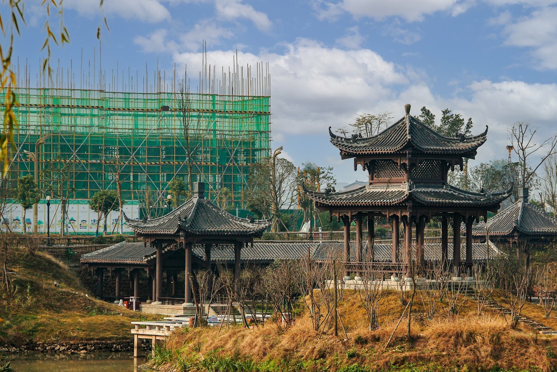 四川眉山丹棱白塔大雅堂4