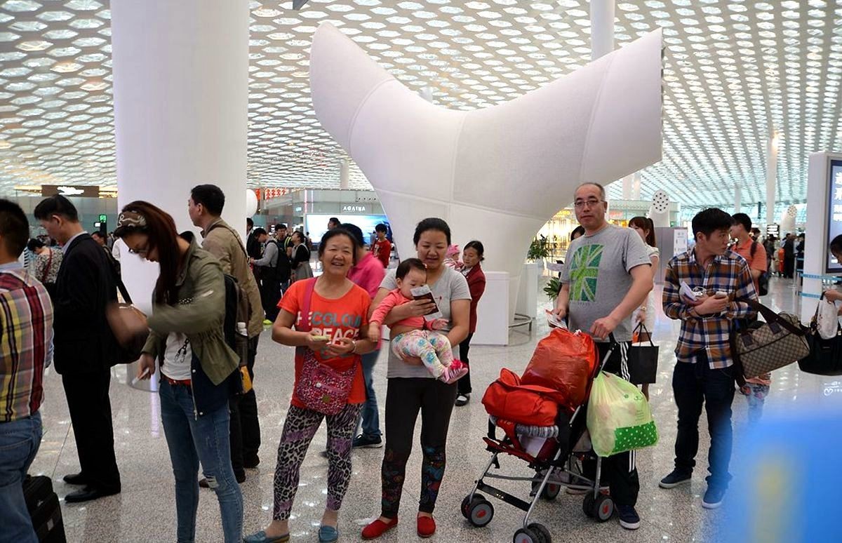 深圳机场——候机大厅随拍