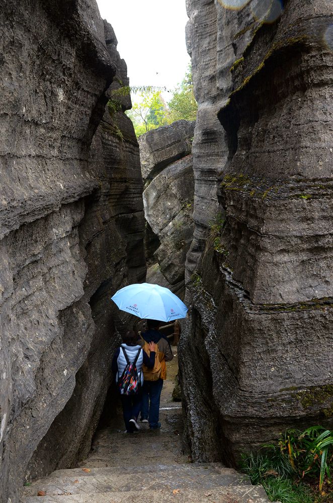 湖北恩施梭布亚石林
