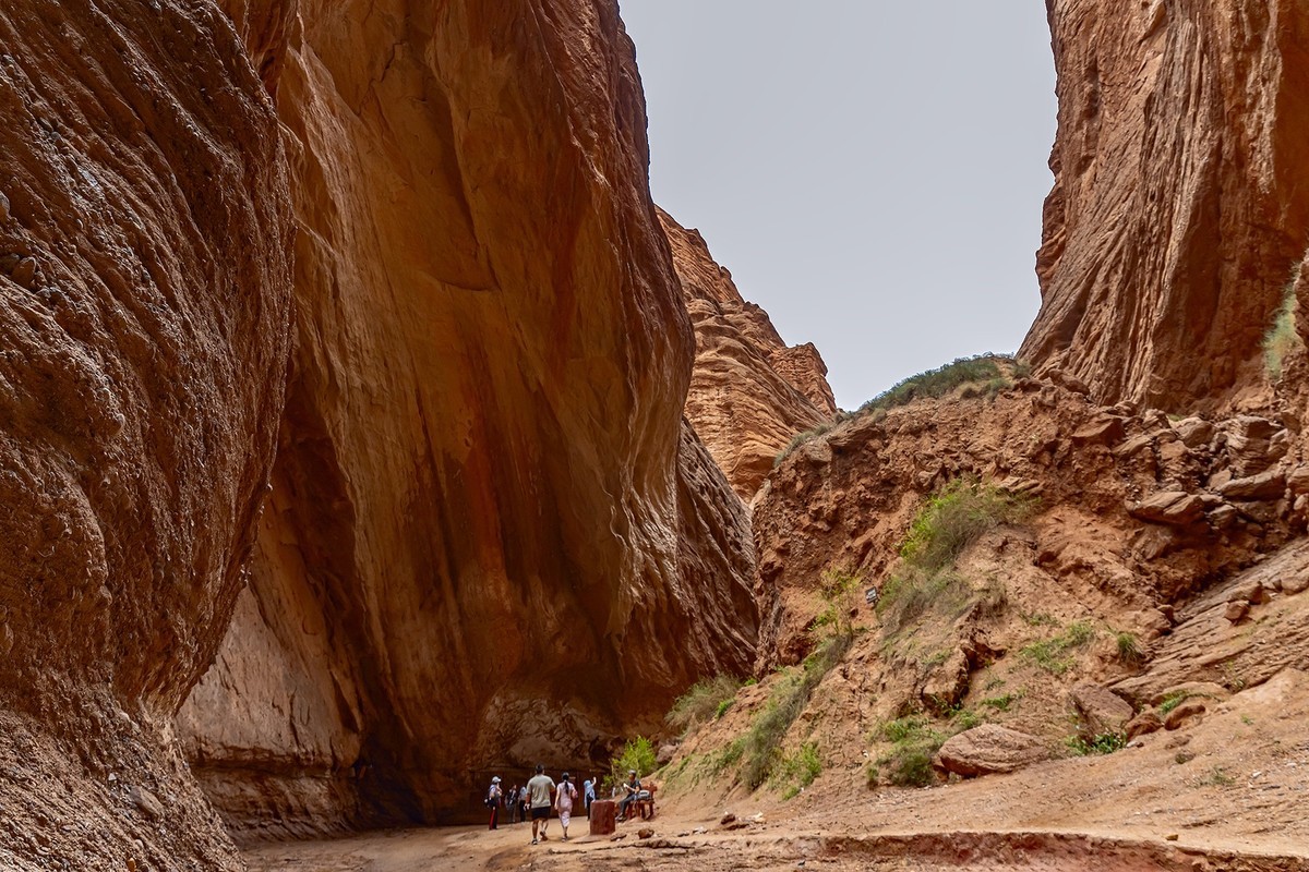 旅游记录 ：新疆 · 穿越独库公路 · 第三天 · 库车 · 天山神秘大峡谷