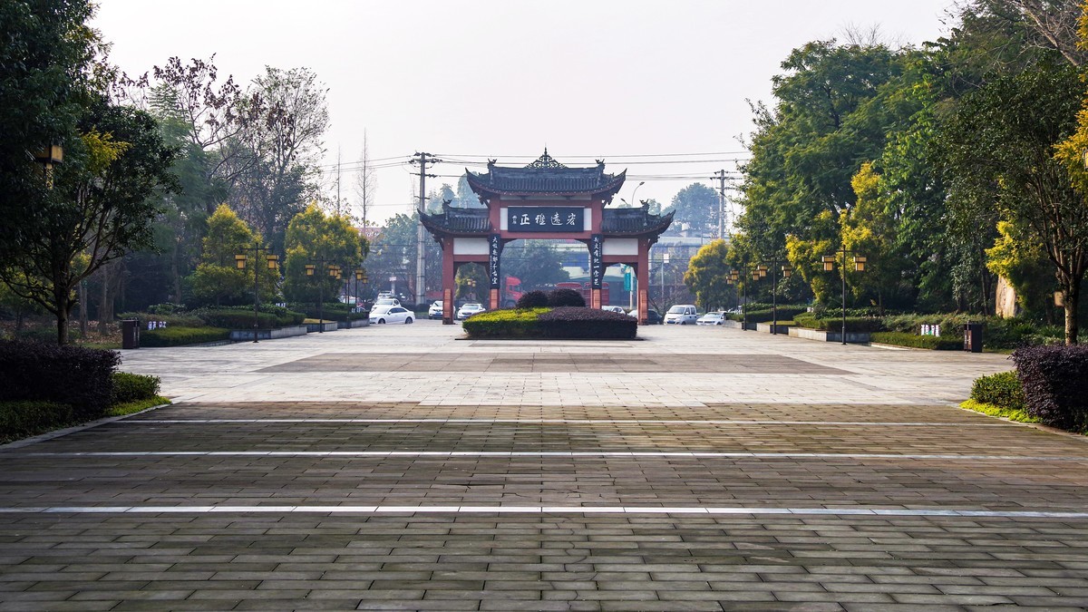 四川眉山丹棱白塔大雅堂4