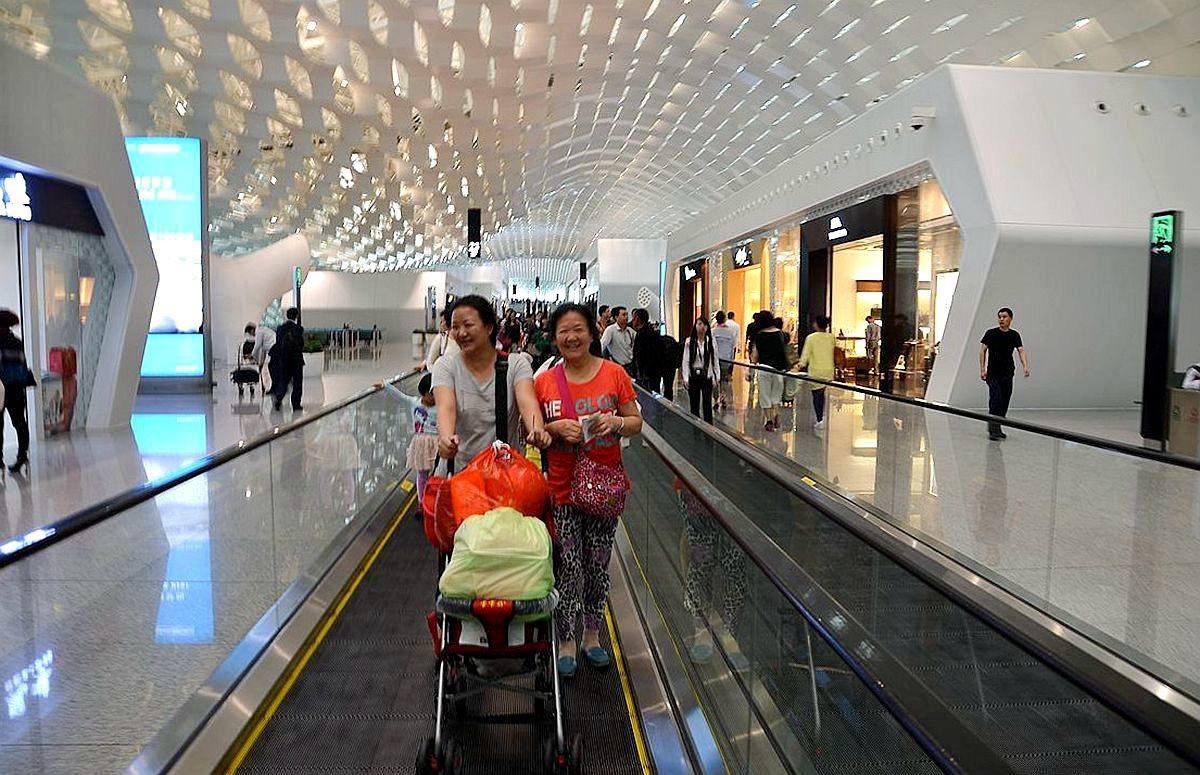 深圳机场——候机大厅随拍