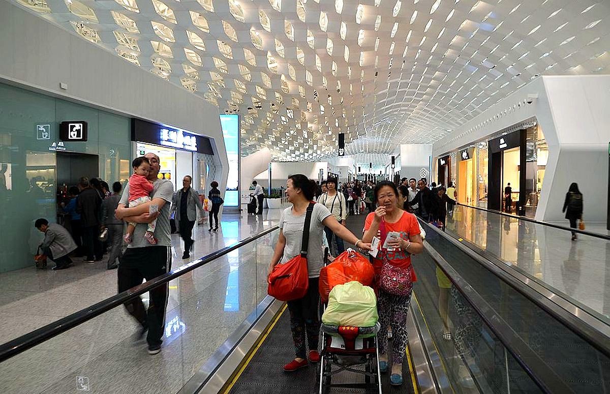 深圳机场——候机大厅随拍