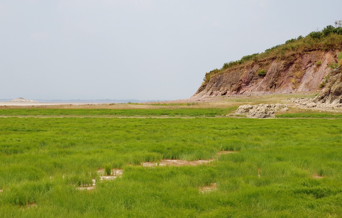 再探鄱阳湖旱情 (9·12 )