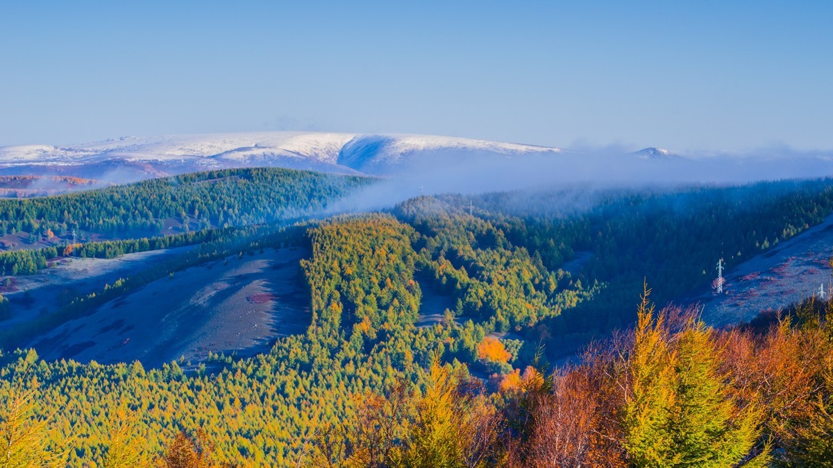 走上高高的大兴安岭