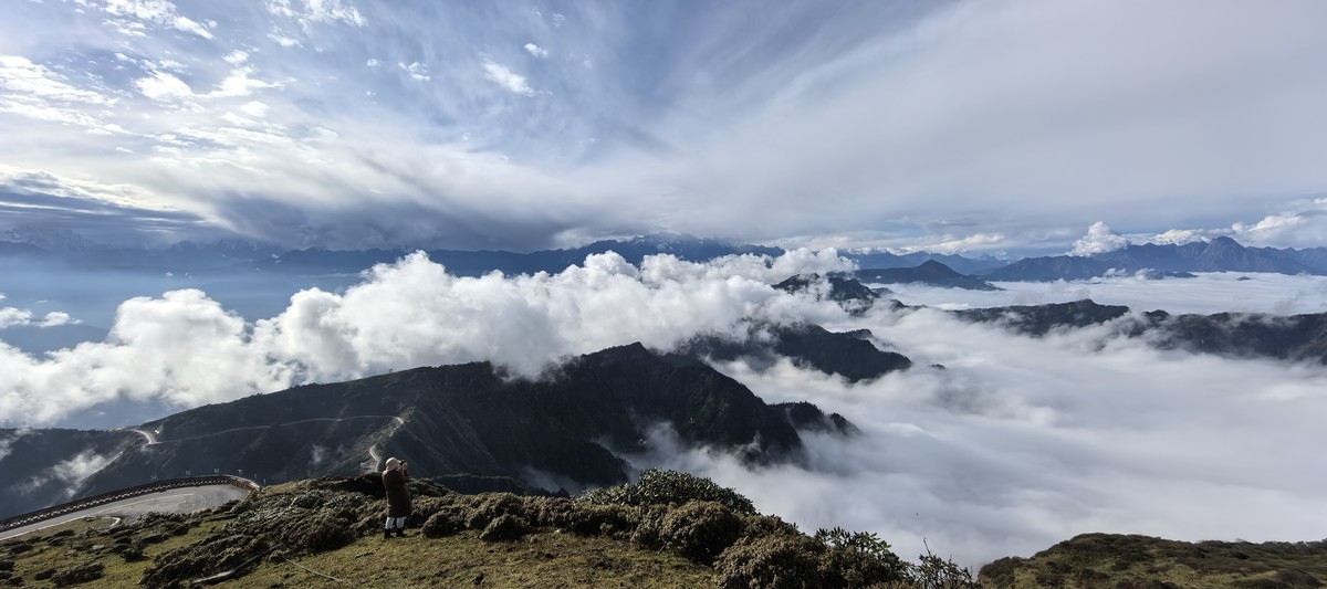 牛背山风光。