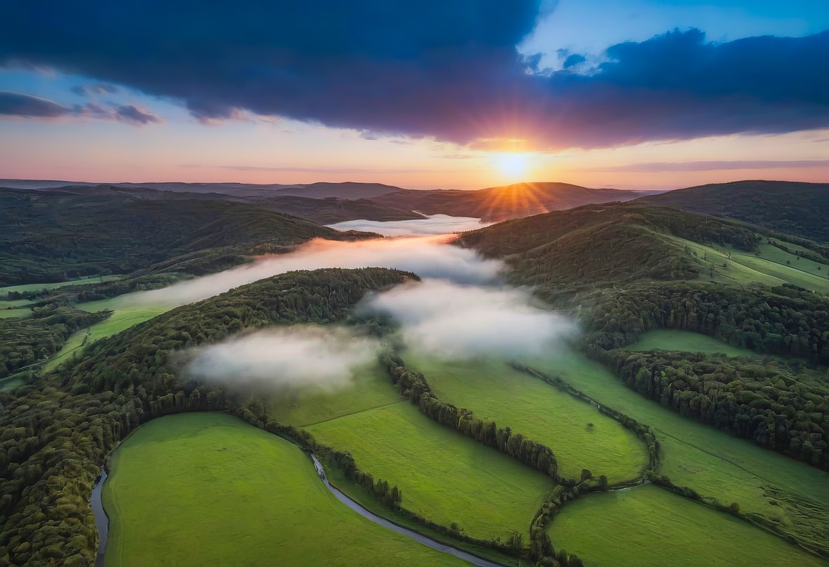 感受大自然的纯净与美好