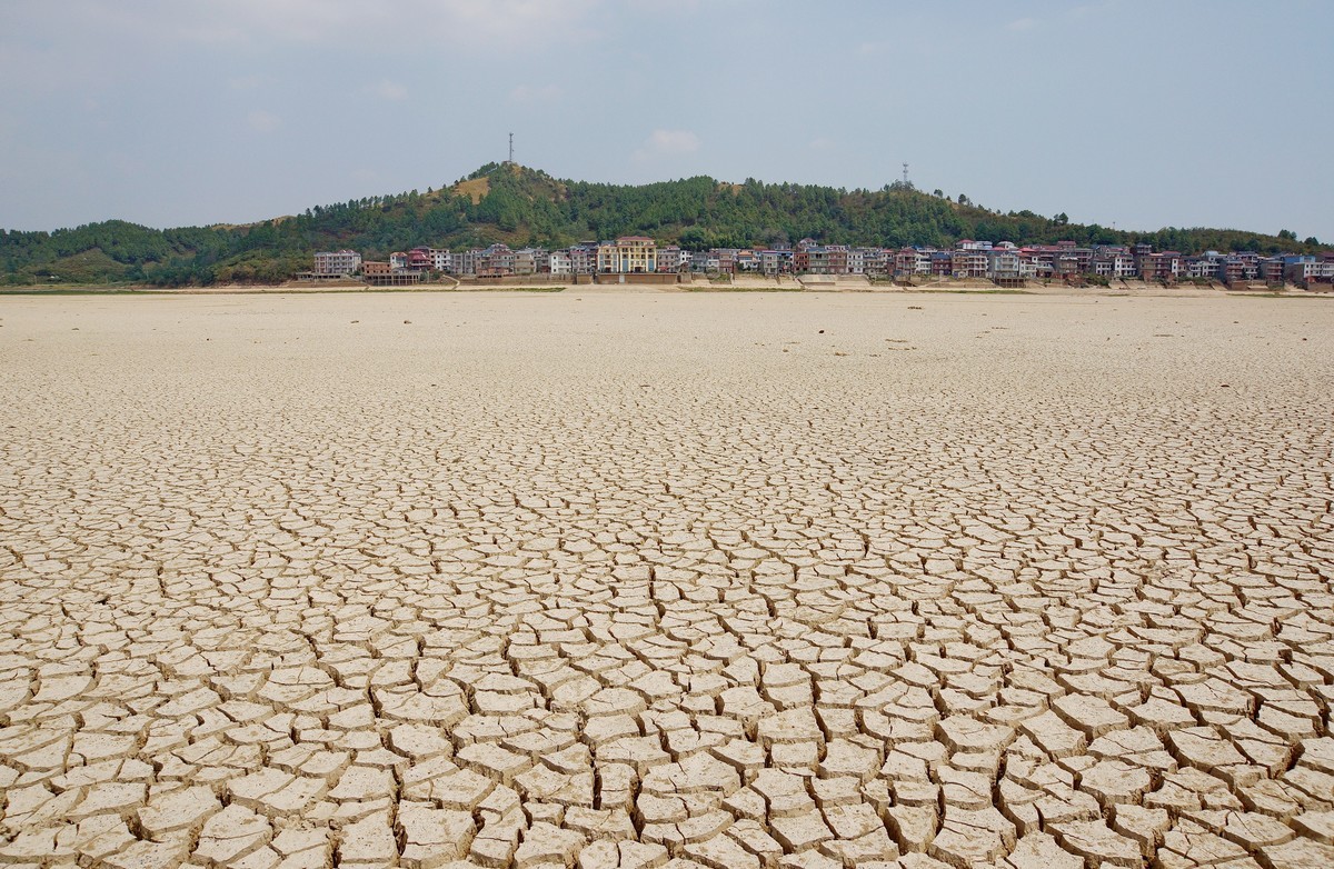 再探鄱阳湖旱情 (9·12 )