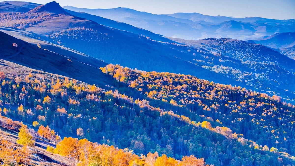 走上高高的大兴安岭