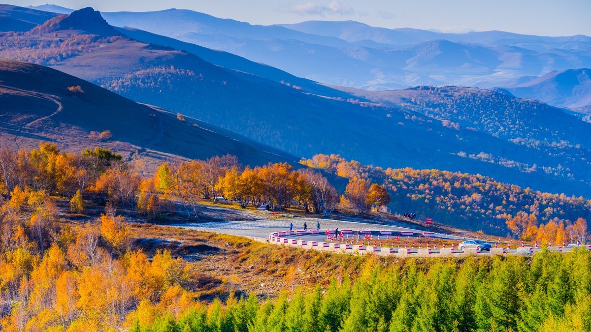 走上高高的大兴安岭