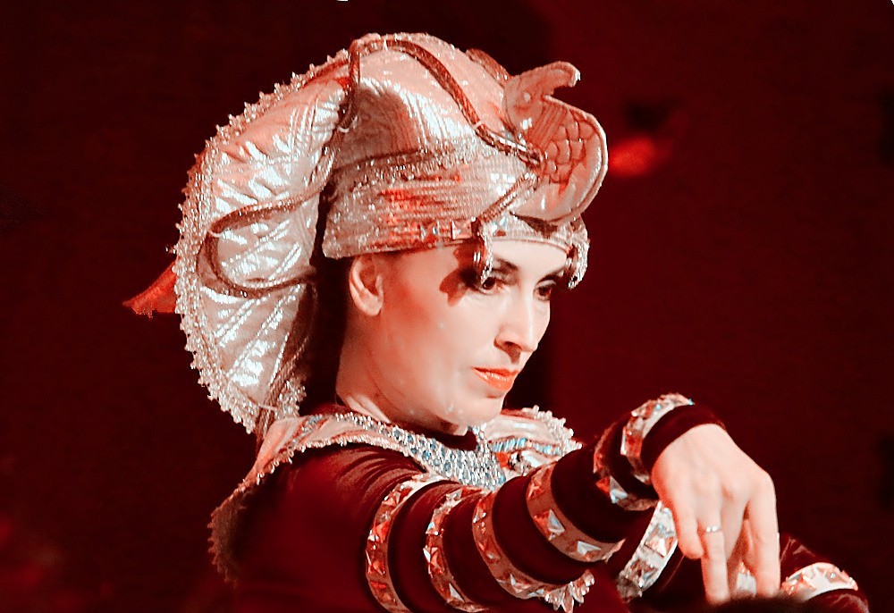 《不老松：纪实摄影》海拉尔文艺晚会！俄罗斯人的表演！ (3)