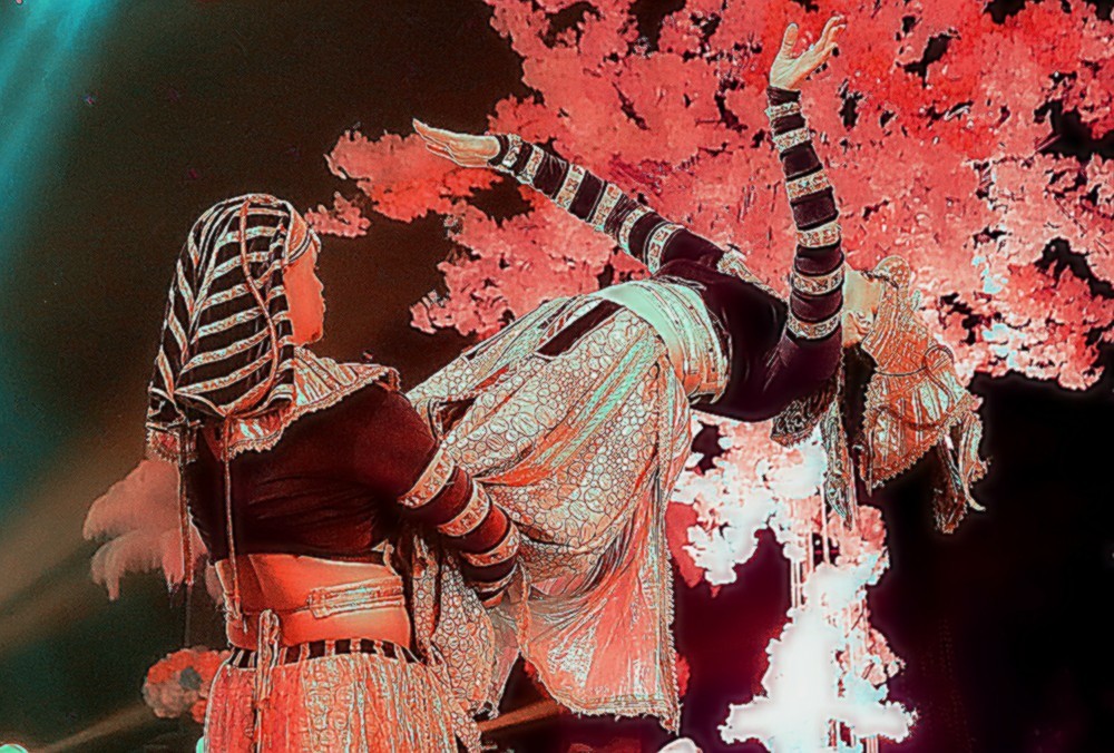 《不老松：纪实摄影》海拉尔文艺晚会！俄罗斯人的表演！ (3)