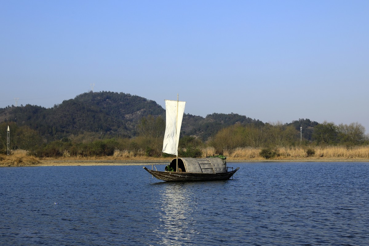 瓯江帆影--丽水古堰画乡风景区
