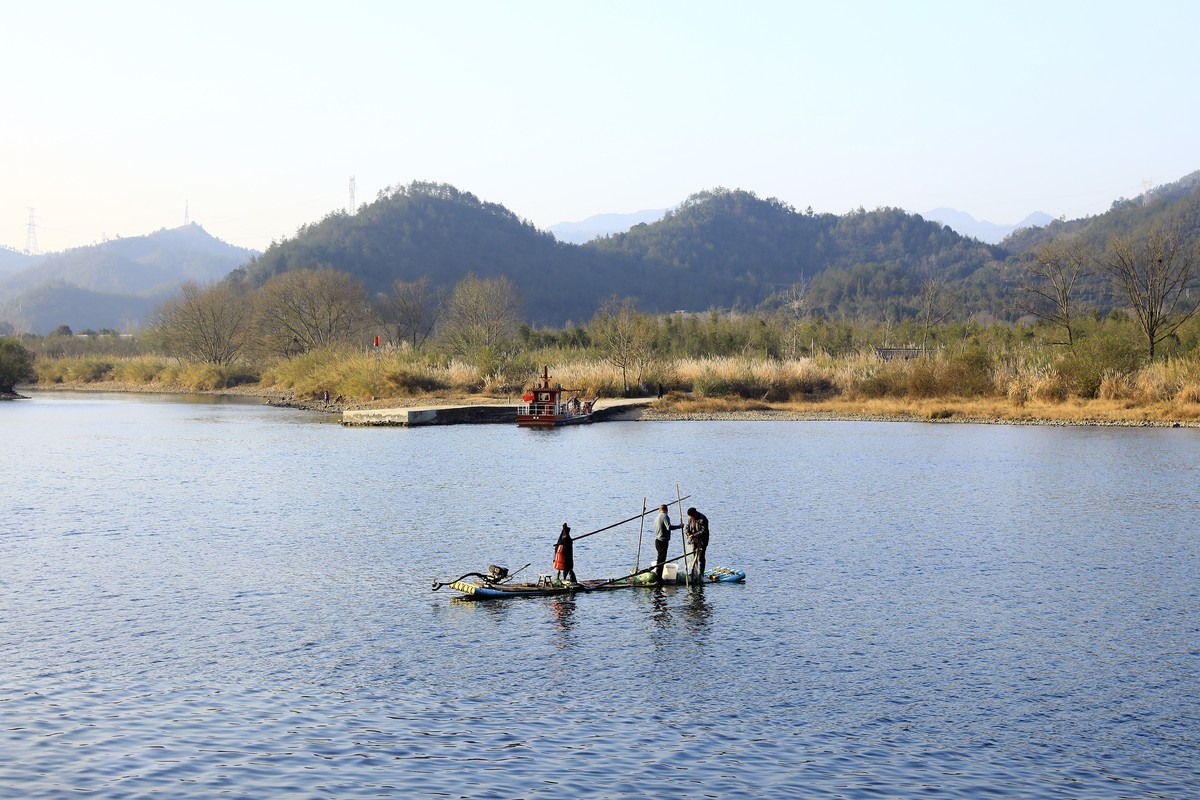 瓯江帆影--丽水古堰画乡风景区