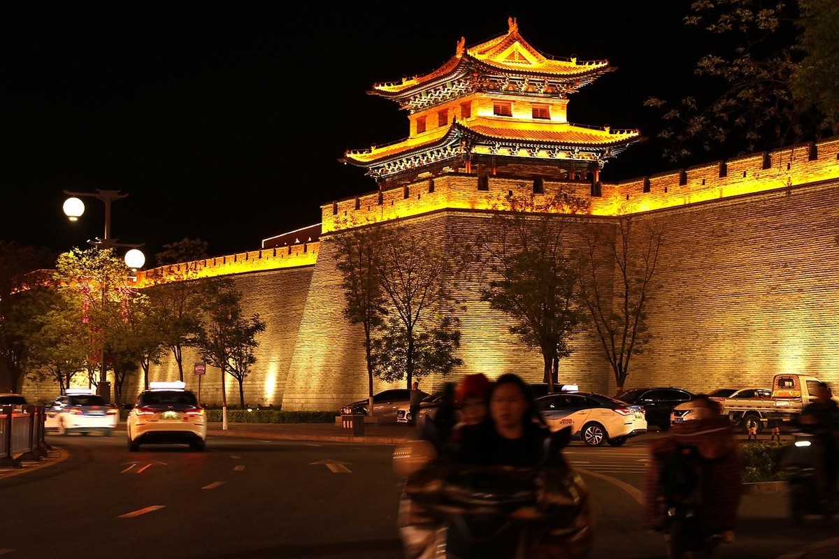 忻州古城之一古城夜景-中关村在线摄影论坛