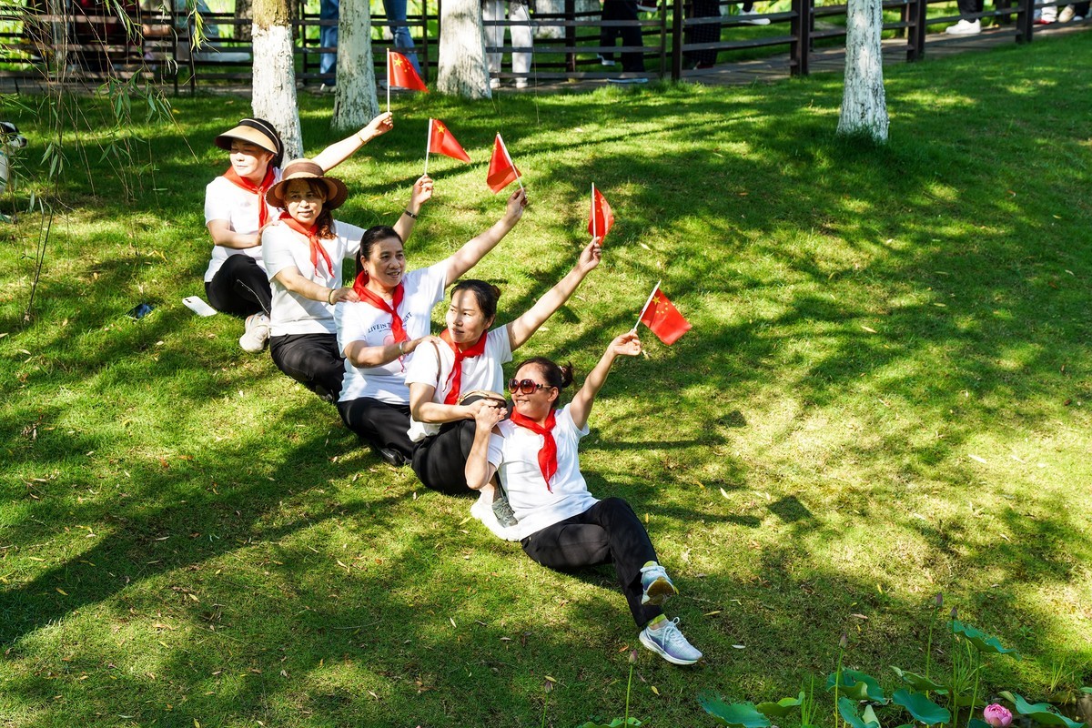 幸福生活晒出来