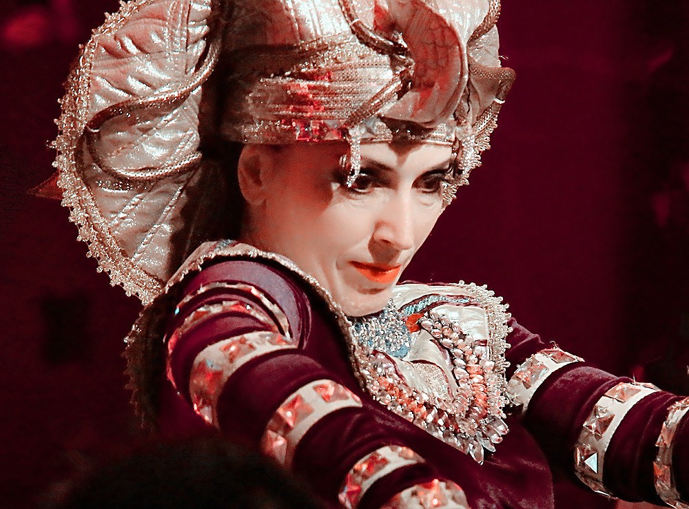 《不老松：纪实摄影》海拉尔文艺晚会！俄罗斯人的表演！ (3)