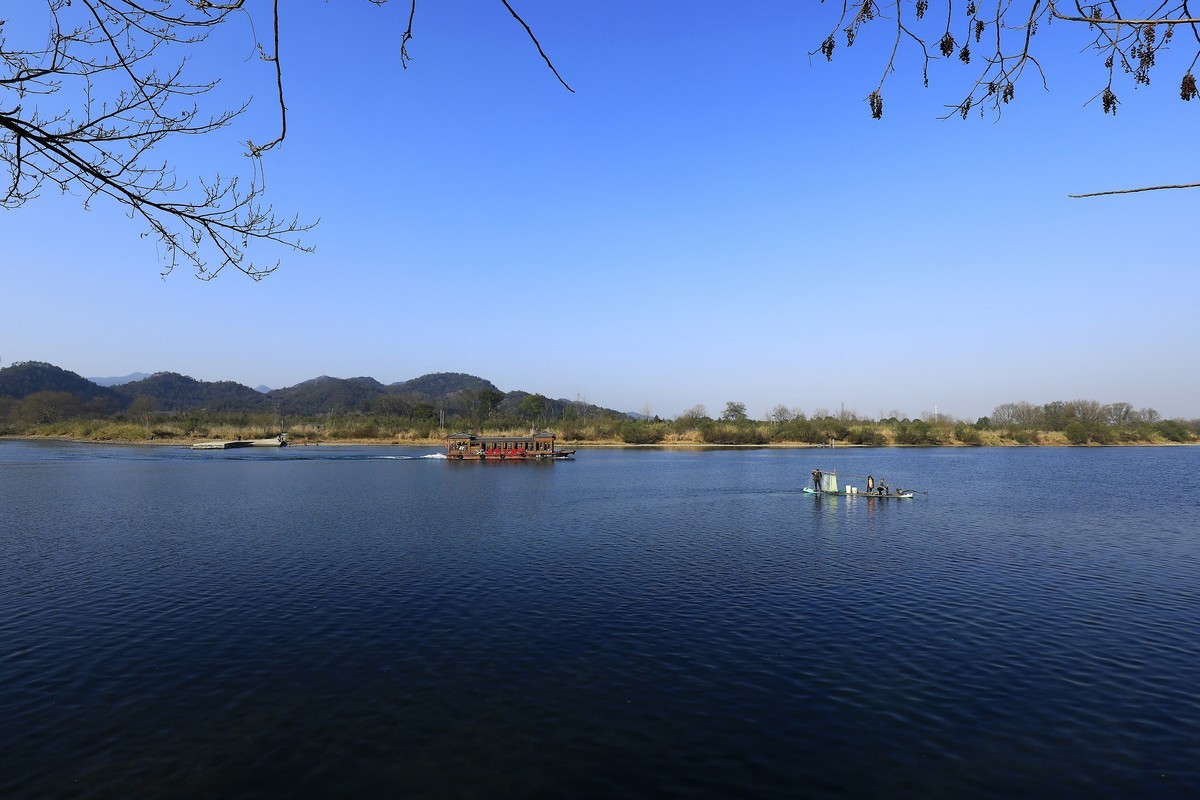 瓯江帆影--丽水古堰画乡风景区